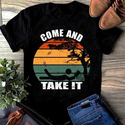 2D Tshirt Come and Take it Book Reading